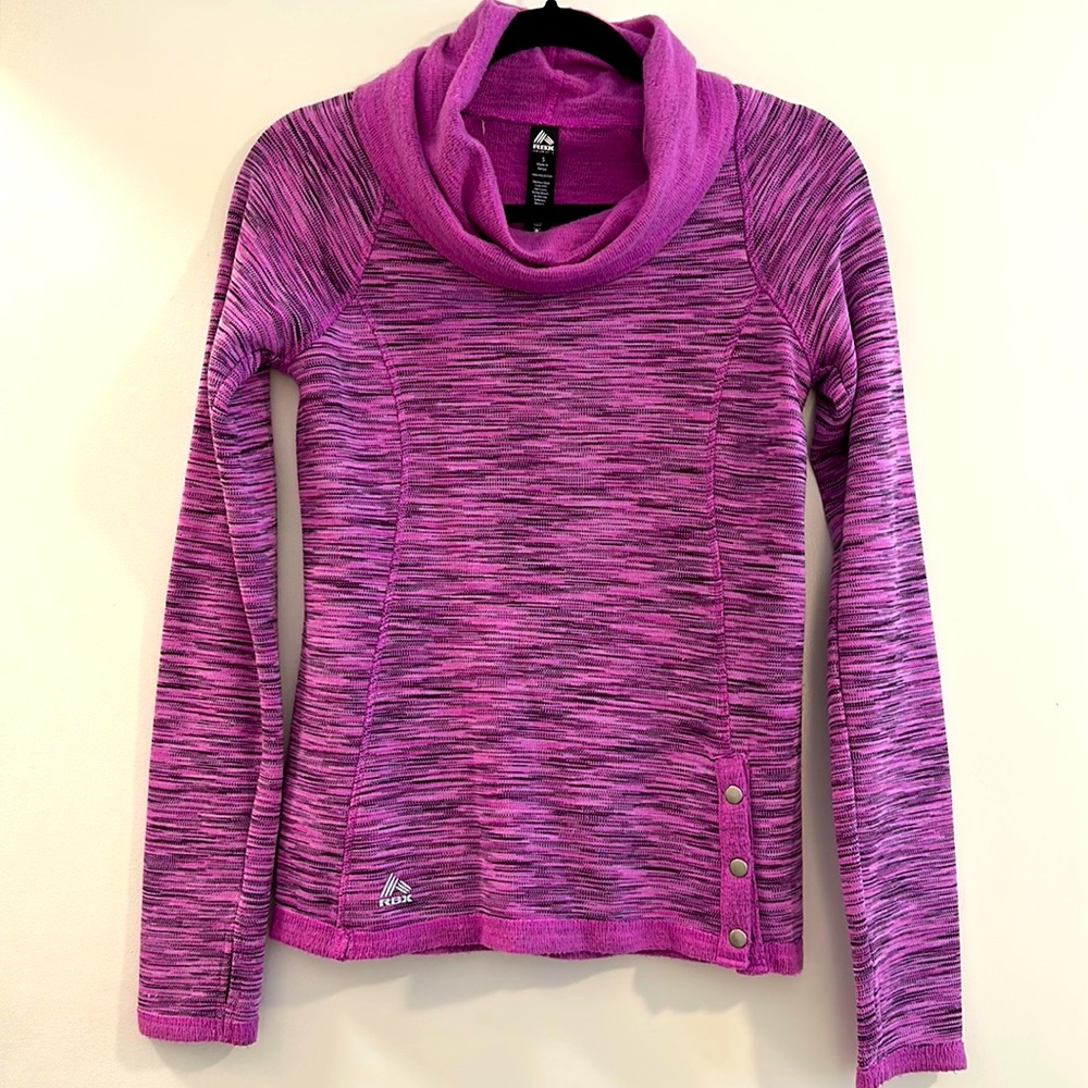 RBX Active Pullover - Purple, fleece lined, size S. Lightly worn!